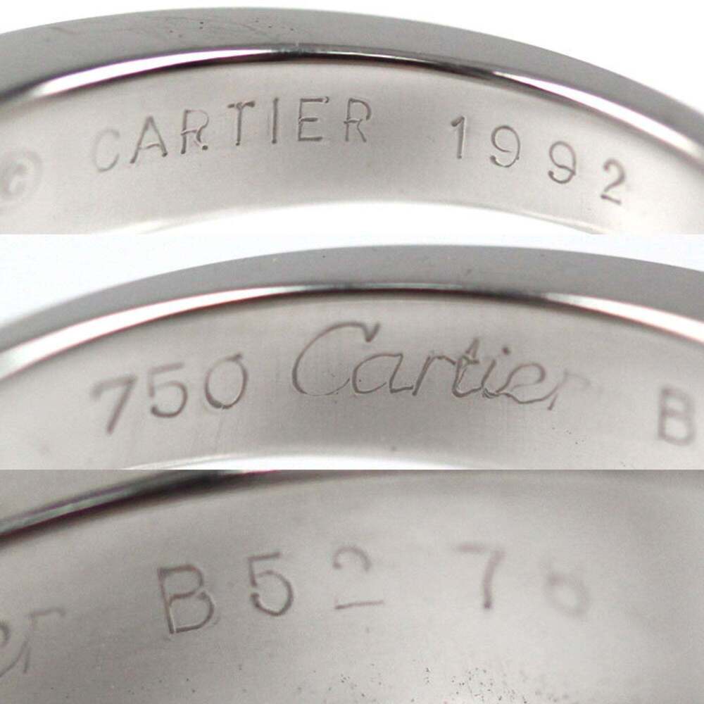 CARTIER Authentic 18k Silver Diamond Ring - Picture 5 of 7